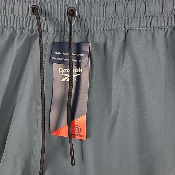 NEW Reebok Men's Blue Workout Ready Woven Shorts Sz M NWT - Picture 11 of 11